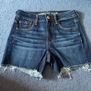 American Eagle super stretch jean shorts